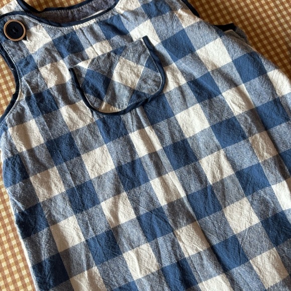 MUD PIE-Baby Boy Romper (12-18M)
Blue/White + Star Print Pants w/ suspenders 18M - Picture 7 of 15
